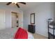 Bright main bedroom with an ensuite bathroom at 2477 E Valencia Dr, Casa Grande, AZ 85194