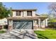 Charming two-story home featuring an attached two-car garage and well-manicured lawn at 3708 E Bruce Ave, Gilbert, AZ 85234