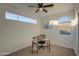 Bright office featuring a modern desk setup, natural light, and neutral tones for productivity at 4821 S 12Th St, Phoenix, AZ 85040