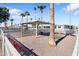 Community dog park with bench and shade for residents to enjoy with their furry friends at 7807 E Main St # Cc-84, Mesa, AZ 85207