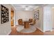 Cozy dining area with a round table and minimalist decor at 8260 E Arabian Trl # 170, Scottsdale, AZ 85258