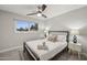 Bedroom featuring a queen size bed and bright window at 8307 E Montebello Ave, Scottsdale, AZ 85250