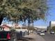 Neighborhood street view with mature trees and diverse architecture, showcasing the community's charm at 1634 S 5Th St, Phoenix, AZ 85004