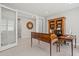 Cozy home office featuring lots of natural light and elegant furniture at 17192 W Rocklin St, Surprise, AZ 85388