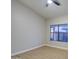 Bedroom featuring a ceiling fan and natural light from a window at 18359 N 88Th Ave, Peoria, AZ 85382