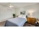 Serene bedroom featuring a bed, closet, and modern decor, creating a relaxing retreat at 19236 N 22Nd Ln, Phoenix, AZ 85027