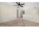 Spacious carpeted loft area, perfect for relaxation or entertainment at 2406 W Tallgrass Trl, Phoenix, AZ 85085