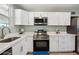 Clean kitchen design with white cabinets, stainless steel appliances, and modern finishes at 4235 N 16Th Dr, Phoenix, AZ 85015