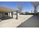 Covered patio overlooks spacious backyard at 6029 S 6Th Ave, Phoenix, AZ 85041