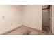 Bedroom features a closet and neutral walls at 6132 E Casper St, Mesa, AZ 85205