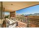 Comfortable balcony with a grill, city views and greenery at 7147 E Rancho Vista Dr # 6011, Scottsdale, AZ 85251