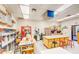 Well-lit workshop area features workbenches, stools, and equipment for various projects at 122 Leisure World --, Mesa, AZ 85206