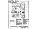 Detailed floor plan for The Prescott model featuring 4 bedrooms and 2 baths at 1310 S Vine Ct, Gilbert, AZ 85233