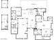Detailed floor plan showcasing the layout of the home, ADU, workshop, bedrooms, kitchen, living spaces, and courtyard at 2106 W Shawnee Dr, Chandler, AZ 85224