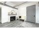 The living area features a fireplace and neutral tones with a grey door at 2106 W Shawnee Dr, Chandler, AZ 85224