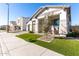 Well-manicured front yard of single-story home featuring attractive desert landscaping at 2260 E Warbler Rd, Gilbert, AZ 85297