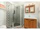 Modern bathroom featuring a standup shower with tile and updated vanity at 2618 N 15Th St, Phoenix, AZ 85006