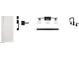 Interior selections including white doors, black hardware and plumbing fixtures at 26361 N 76Th Dr, Peoria, AZ 85383