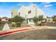 Street view of the building, showcasing modern architecture and well-maintained landscaping at 2820 E Tracy Ln # 1, Phoenix, AZ 85032