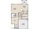 Open-concept floor plan includes Gathering room, dining area, kitchen, bedroom 5, flex room, and two-car garage at 5828 W Willow Ridge Dr, Laveen, AZ 85339
