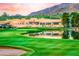 View of the golf course with lush green grass and beautiful surroundings at 7155 E Oakmont Dr, Paradise Valley, AZ 85253