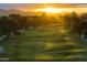 Scenic view of the lush green golf course at 7155 E Oakmont Dr, Paradise Valley, AZ 85253