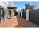 Private outdoor patio featuring neutral paint, tile floor, and access to the yard at 1221 E Palacio Dr, Phoenix, AZ 85014