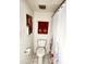 A full bathroom with a standard toilet and a shower/tub combo at 16402 N 31St St # 134, Phoenix, AZ 85032
