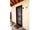 Charming front entryway featuring a custom security door and decorative touches at 16402 N 31St St # 134, Phoenix, AZ 85032