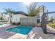 Inviting hot tub features a tranquil water feature, perfect for relaxation and enjoying the outdoors in style at 1717 E Morten Ave # 16, Phoenix, AZ 85020