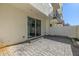 Enclosed patio with pavers and sliding door access to the property. Includes a low-maintenance area at 1717 E Morten Ave # 16, Phoenix, AZ 85020