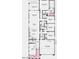 Detailed floor plan showcasing the layout of a four-bedroom home with a study at 17566 W Georgia Ave, Litchfield Park, AZ 85340