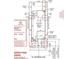 Detailed lot plan showing the home's placement, dimensions, and landscaping details at 17566 W Georgia Ave, Litchfield Park, AZ 85340