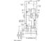 Detailed site plan of a property, including house dimensions, garage, and outdoor living area at 17605 W Georgia Ave, Litchfield Park, AZ 85340