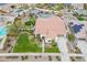 Beautiful home featuring a private pool and patio area, with a well-maintained lawn and desert landscaping at 20618 W Western Dr, Buckeye, AZ 85396