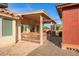 Covered patio featuring comfortable seating and a serene view, perfect for outdoor living at 2365 E Shea Blvd, Phoenix, AZ 85028