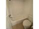 Standard bathroom with a shower-tub combo with a tiled surround at 2625 E Indian School Rd # 335, Phoenix, AZ 85016
