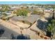 Aerial view of the property and neighborhood at 2718 E Campo Bello Dr, Phoenix, AZ 85032