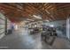Spacious workshop inside the garage, offering plenty of room for projects and storage at 2718 E Campo Bello Dr, Phoenix, AZ 85032