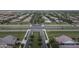 Aerial view of the neighborhood and well-manicured streets at 4064 E Morrison Ranch Pkwy, Gilbert, AZ 85296
