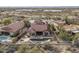 Beautiful aerial view of a desert home with a pool and spa at 7546 E Camino Puesta Del Sol --, Scottsdale, AZ 85266