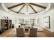 Bright living room with designer furnishings, and an open floor plan perfect for entertaining at 9128 N 70Th St, Paradise Valley, AZ 85253