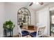 Cozy dining area featuring a round table with white chairs and ample natural light at 12639 W Prospect Dr, Sun City West, AZ 85375