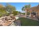 Outdoor space features a water feature and covered patio, ideal for relaxation at 3777 N 162Nd Ave, Goodyear, AZ 85395