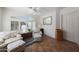 Inviting sitting area featuring shuttered windows and comfortable seating at 3777 N 162Nd Ave, Goodyear, AZ 85395