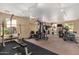 Well-equipped community gym featuring multiple exercise machines and ample space at 5877 N Granite Reef Rd # 2203, Scottsdale, AZ 85250