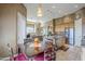 Bright kitchen with stainless steel appliances and an island, great for entertaining and cooking at 7321 E Crimson Sky Trl, Scottsdale, AZ 85266