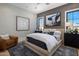 Comfortable bedroom with neutral tones, stylish decor, and ample natural light, creating a relaxing and inviting atmosphere at 7508 E Laredo Ln, Scottsdale, AZ 85250