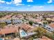 Bird's eye view of a desert neighborhood at 10895 E Mission Ln, Scottsdale, AZ 85259