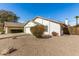 Charming single story home with a two car garage, desert landscaping and a cheerful front entry at 4436 W Morrow Dr, Glendale, AZ 85308